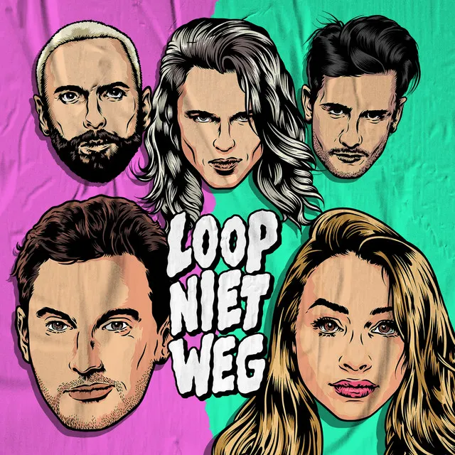 Cover of Loop Niet Weg