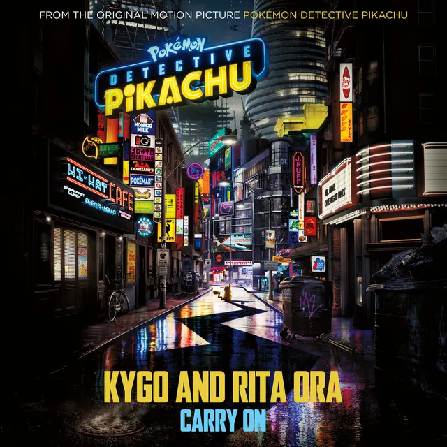Cover of Carry On (from the Original Motion Picture "POKÉMON Detective Pikachu")