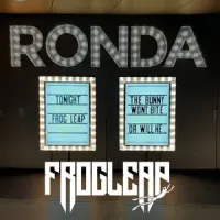 Concert poster of Frog Leap