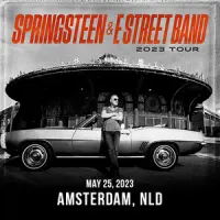 Concert poster of Bruce Springsteen & E Street Band